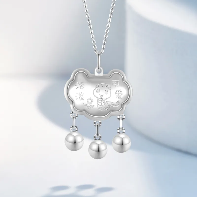 Mokinggran S 990 Silver Necklaces Kids'-2