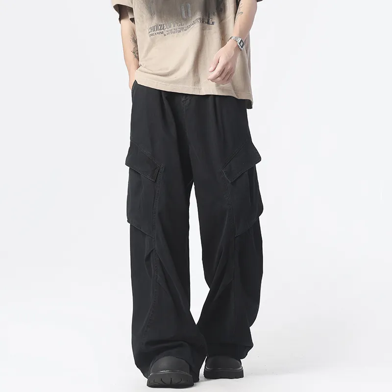 PAINT STAIN Cargo Pants Unisex-14