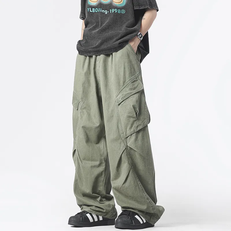 PAINT STAIN Cargo Pants Unisex-11