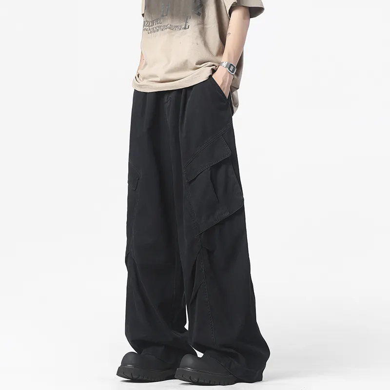 PAINT STAIN Cargo Pants Unisex-16