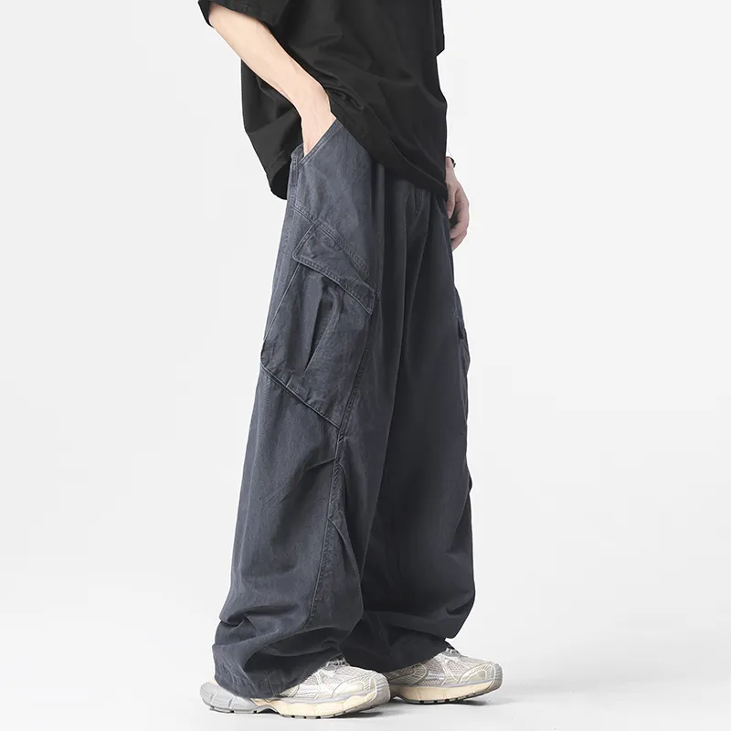 PAINT STAIN Cargo Pants Unisex-4