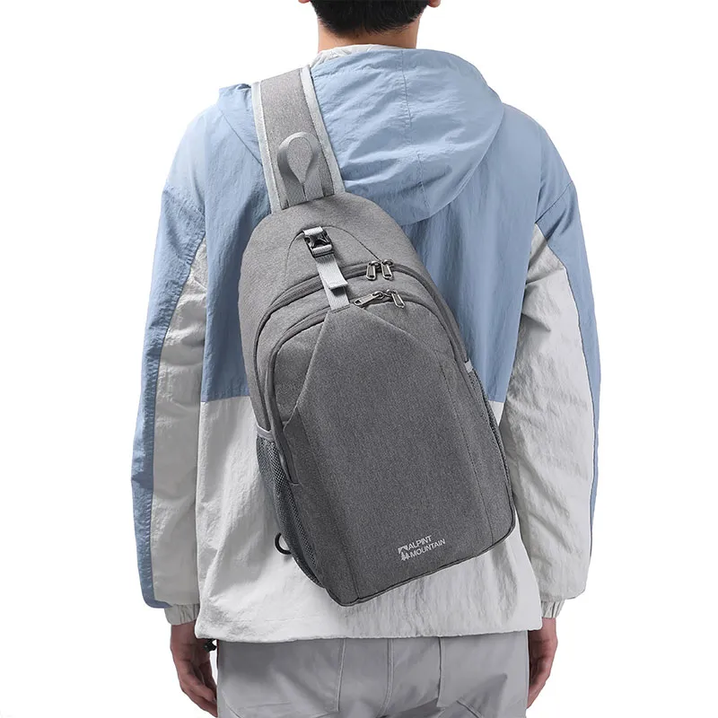 ALPINT MOUNTAIN Polyester Sling Bag Regular Men's Multicolor-13