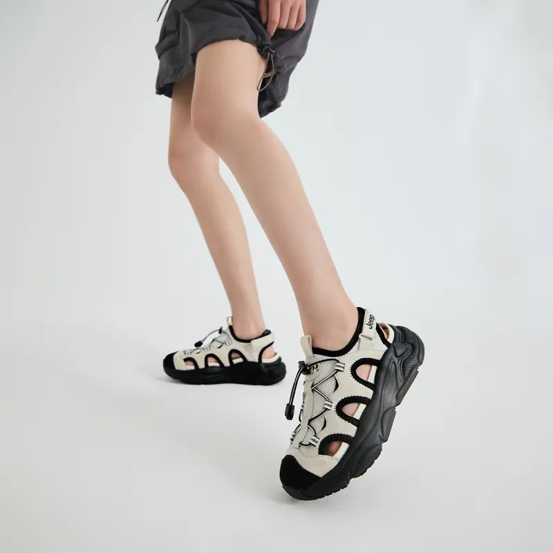 Jeep Support Height Enhancement River Trekking Shoes Women's-15