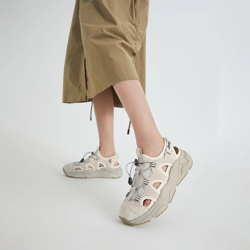 Jeep Support Height Enhancement River Trekking Shoes Women's-6
