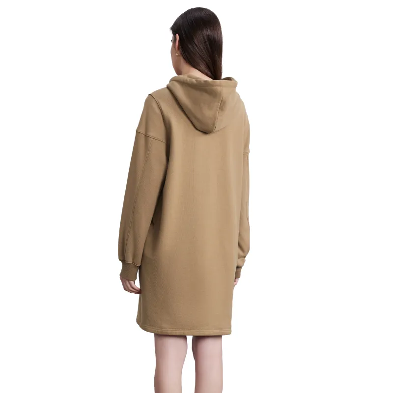 BASIC HOUSE Long-Sleeved Dresses Women's Khaki-2