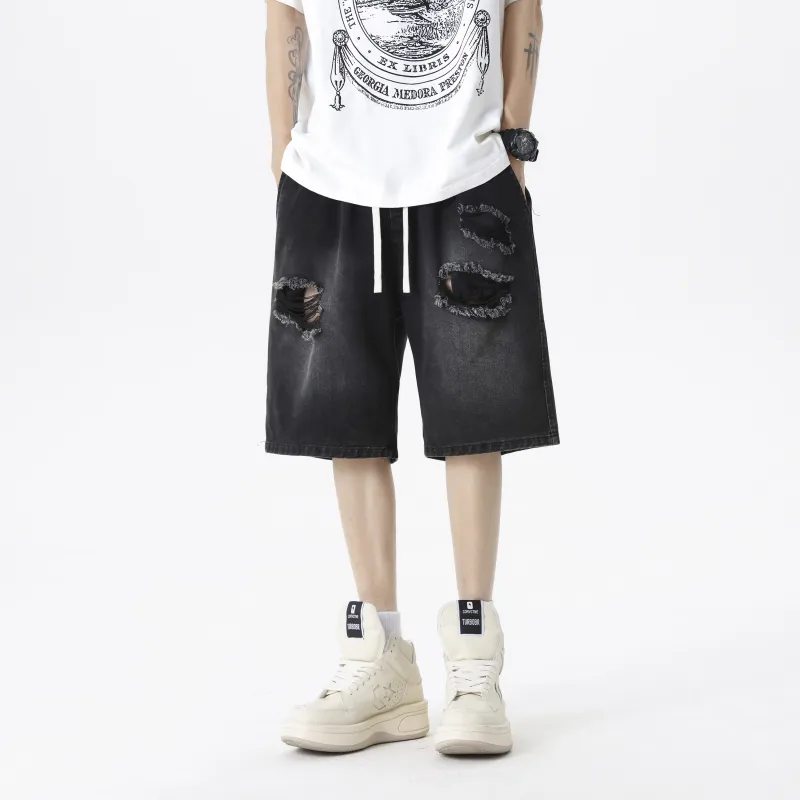 My Name Is MT Denim Shorts Unisex-2