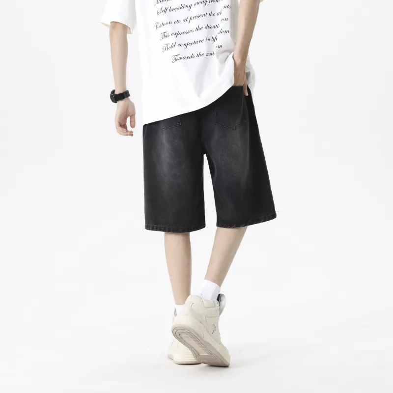 My Name Is MT Denim Shorts Unisex-3