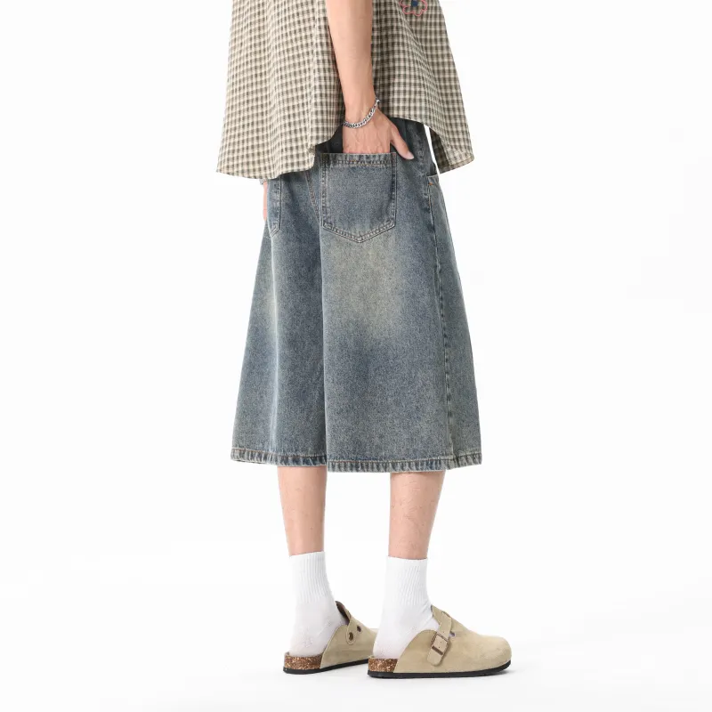 My Name Is MT Denim Shorts Unisex-7