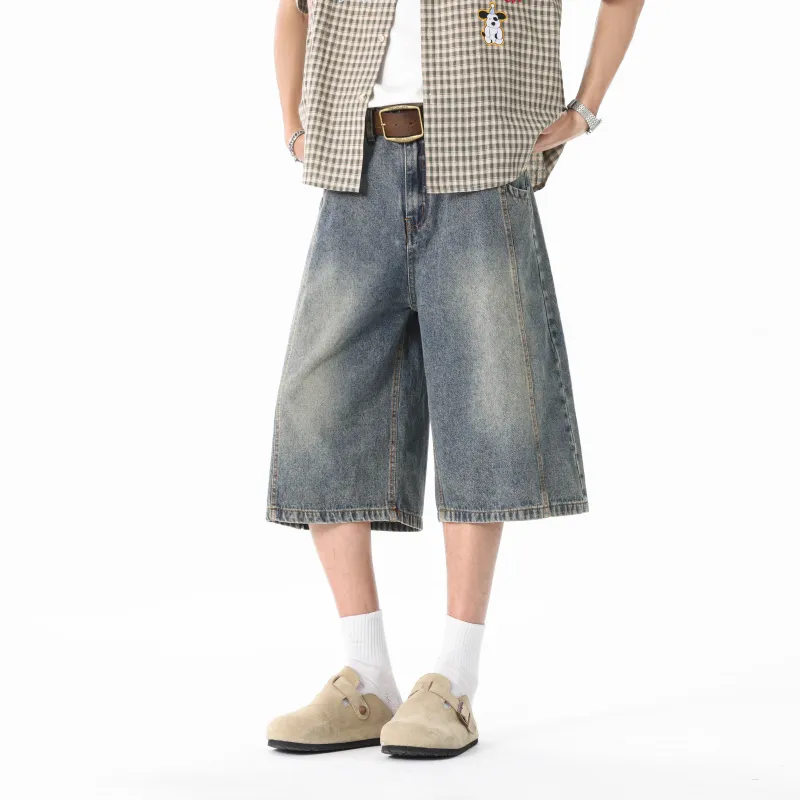 My Name Is MT Denim Shorts Unisex-6