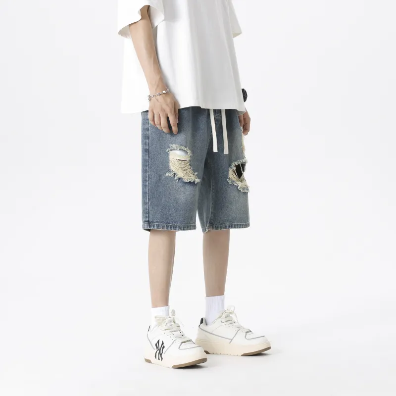 My Name Is MT Denim Shorts Unisex-11