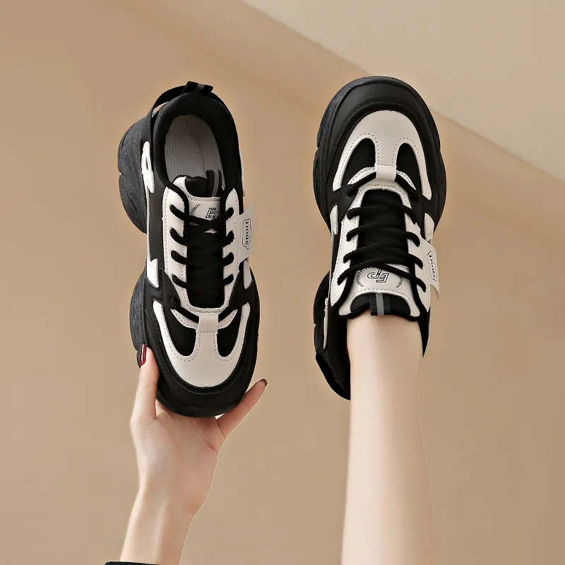 Yalu Shock Absorbers Low Top Chunky Sneakers Women's-7