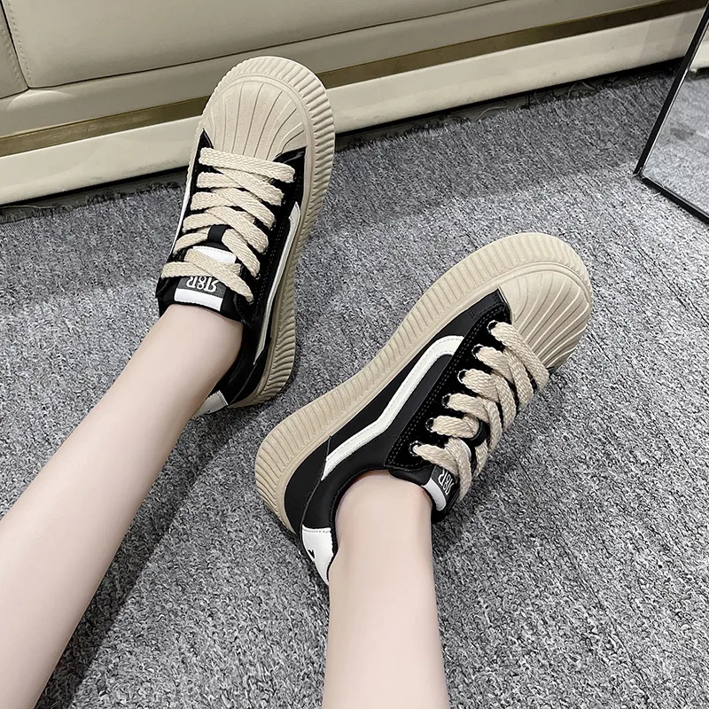 Yalu Shock Absorbers Low Top Skateboard Shoes Women's-7