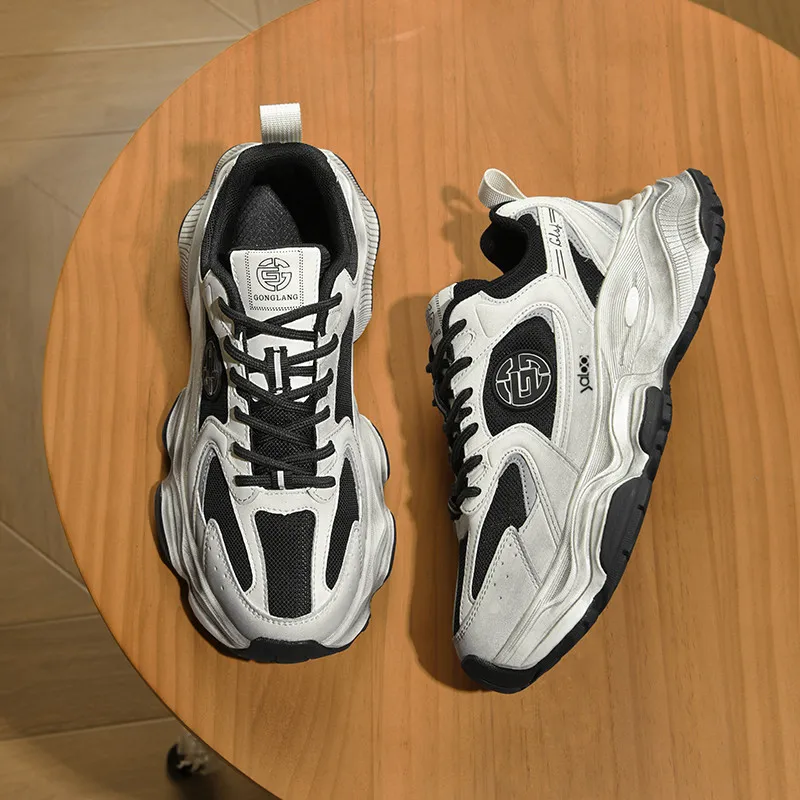 Yalu Shock Absorbers Low Top Chunky Sneakers Men's-6