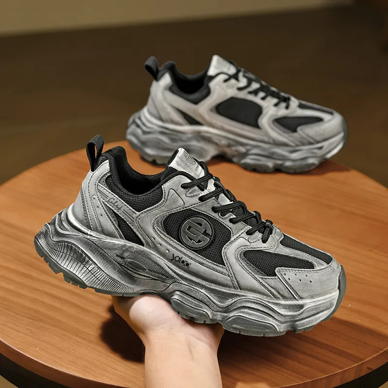 Yalu Shock Absorbers Low Top Chunky Sneakers Men's-3