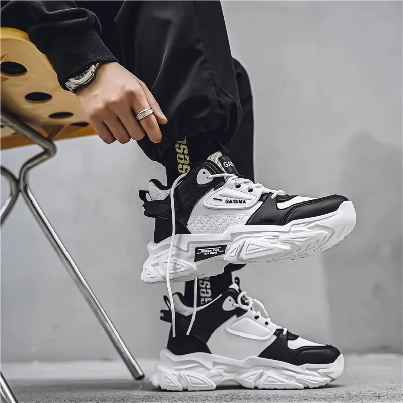 Yalu Shock Absorbers With Slip Resistant Features Low Top Casual Shoes Men's-11