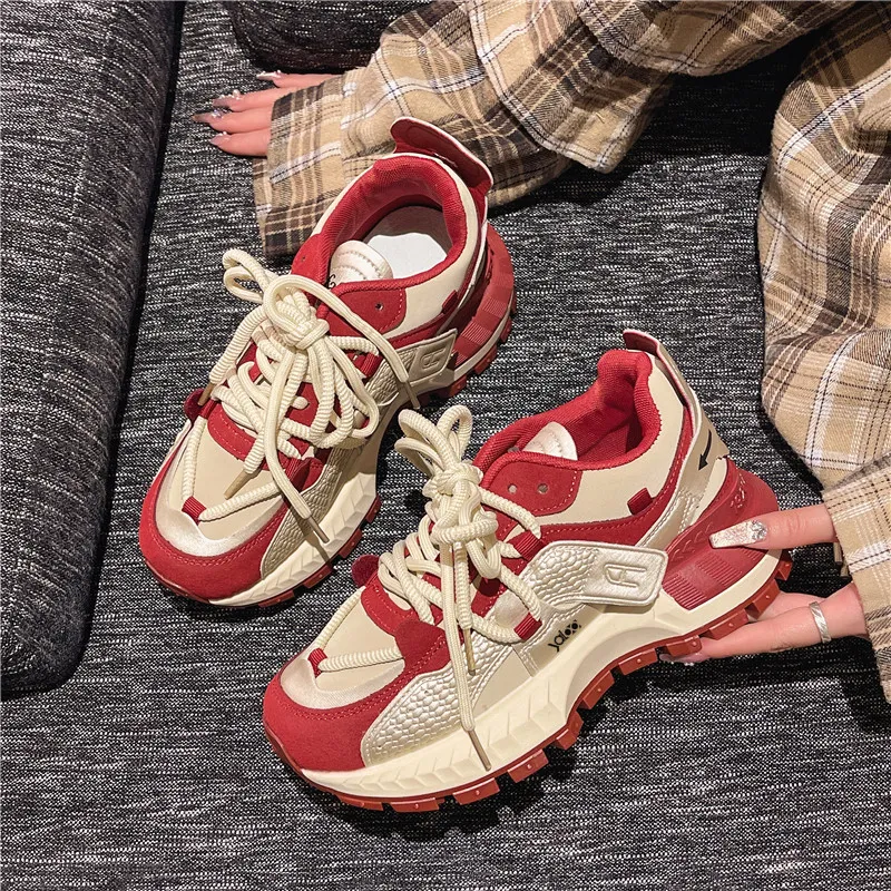 Yalu Low Top Chunky Sneakers Women's-1