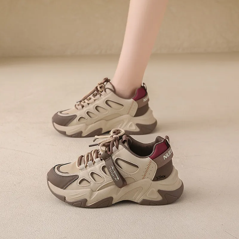 Yalu Thermal Low Top Chunky Sneakers Women's-25