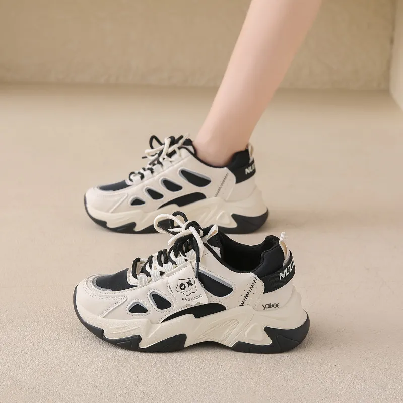 Yalu Thermal Low Top Chunky Sneakers Women's-13