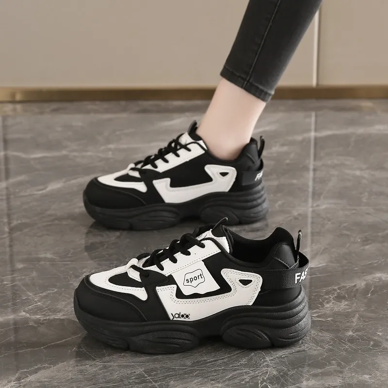 Yalu Shock Absorbers Low Top Chunky Sneakers Women's-5