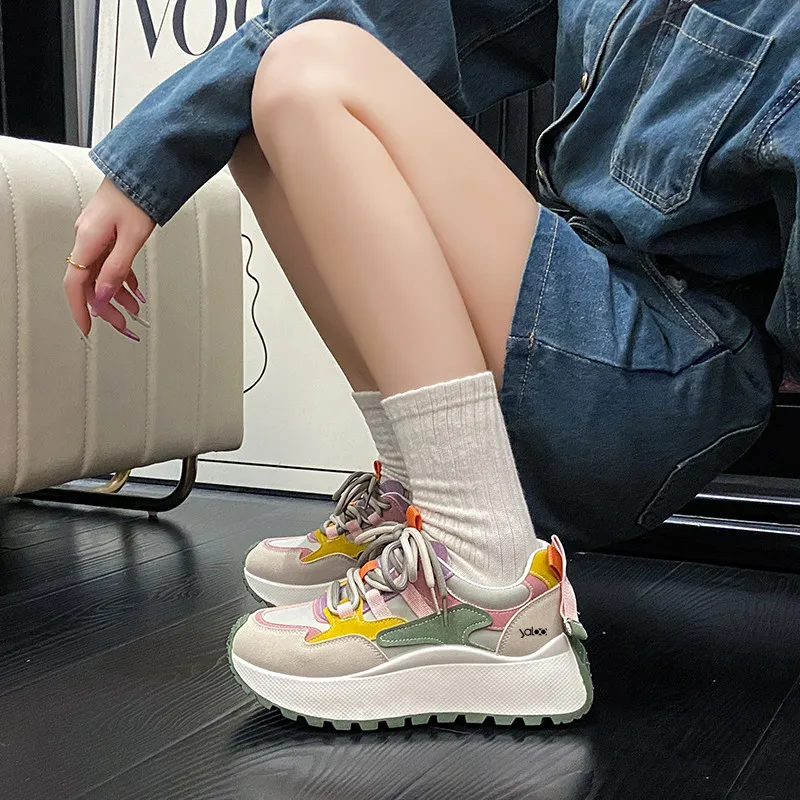 Yalu Shock Absorbers Low Top Casual Shoes Women's-6