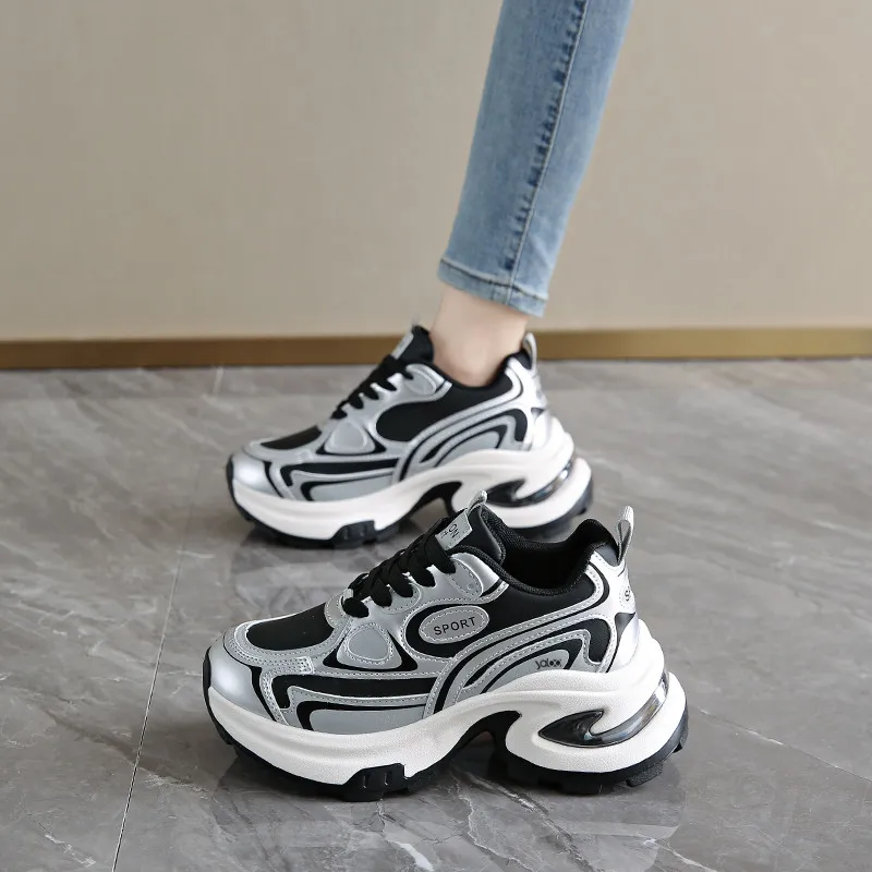 Yalu Shock Absorbers Low Top Chunky Sneakers Women's-1