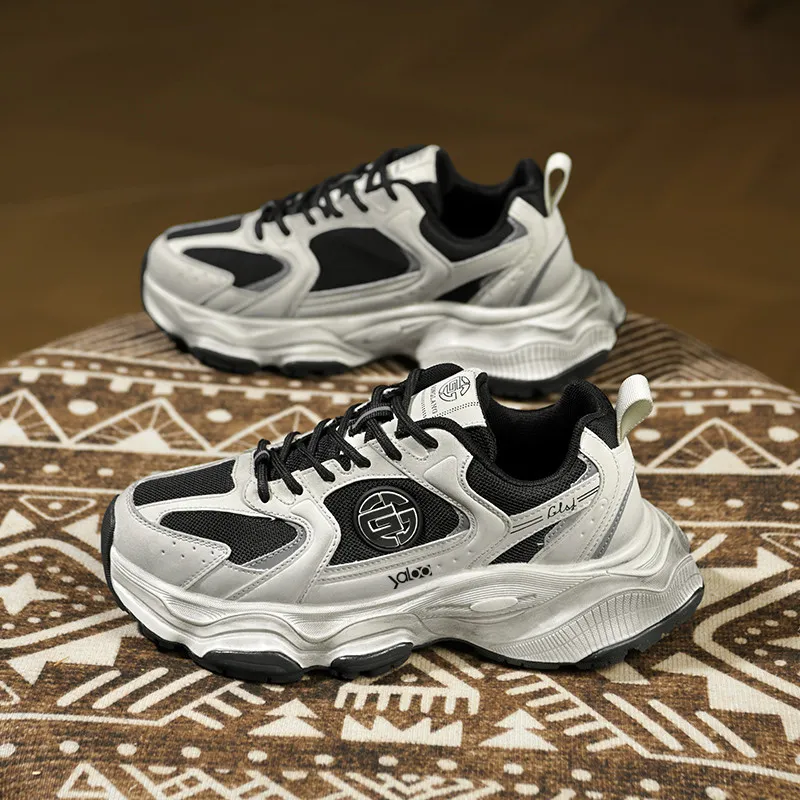 Yalu Shock Absorbers Low Top Chunky Sneakers Men's-5