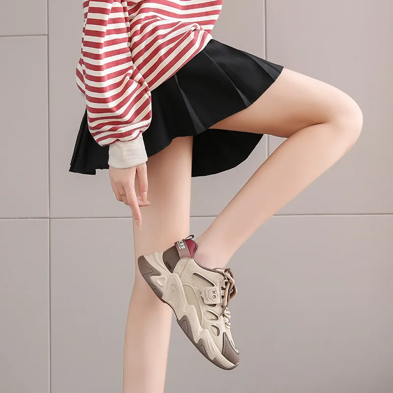 Yalu Thermal Low Top Chunky Sneakers Women's-26