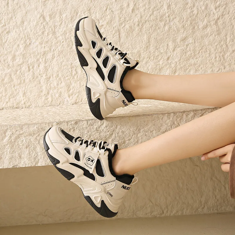 Yalu Thermal Low Top Chunky Sneakers Women's-3