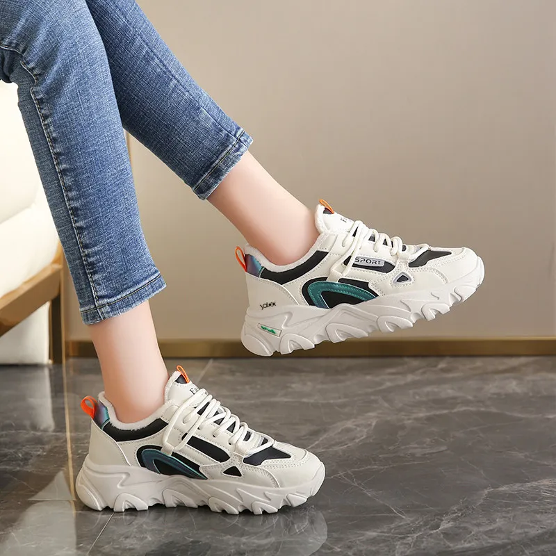 Yalu Low Top Chunky Sneakers Women's-2