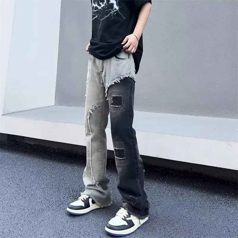 JUFU Jeans Women's Black/White-6