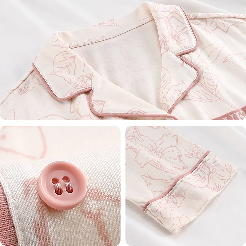 Han Ziduo Nightgown Women's Light Pink-4
