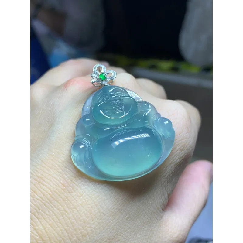 Bracelet Great Demon King Liu Yidao Ice Type Jadeite Unisex-2