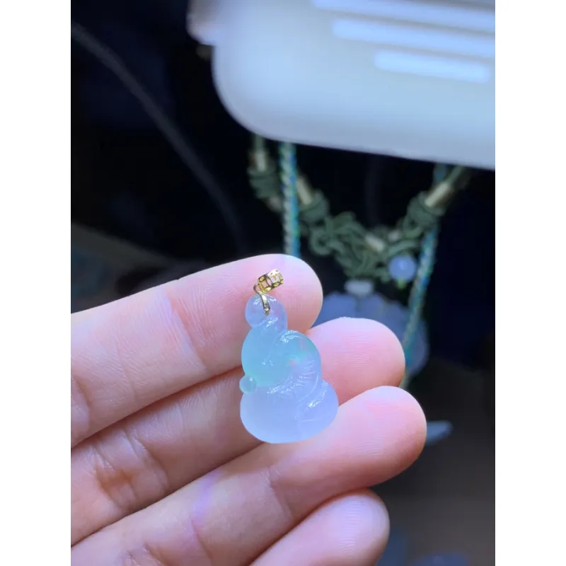 Bracelet Great Demon King Liu Yidao Ice Type Jadeite Pendants Unisex-4