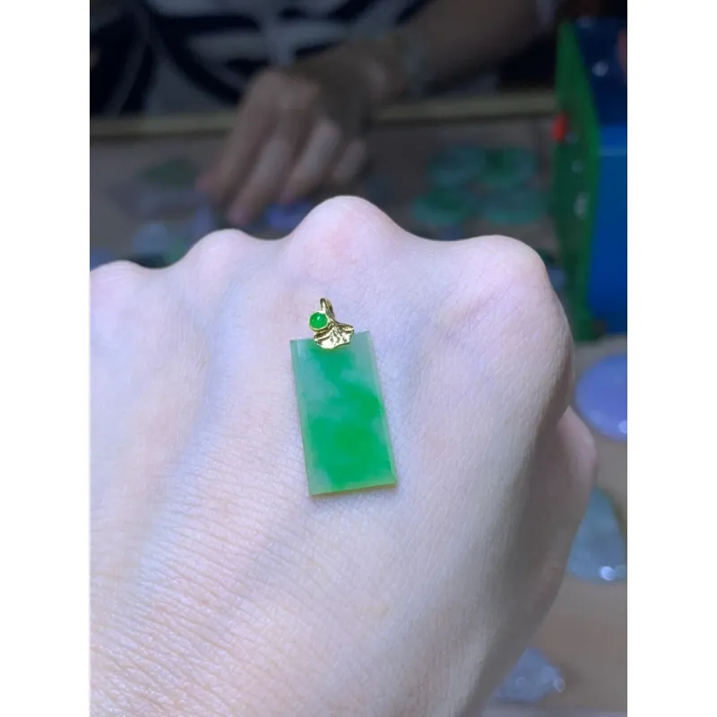 Bracelet Great Demon King Liu Yidao Ice Glutinous Jadeite Pendants Unisex-2