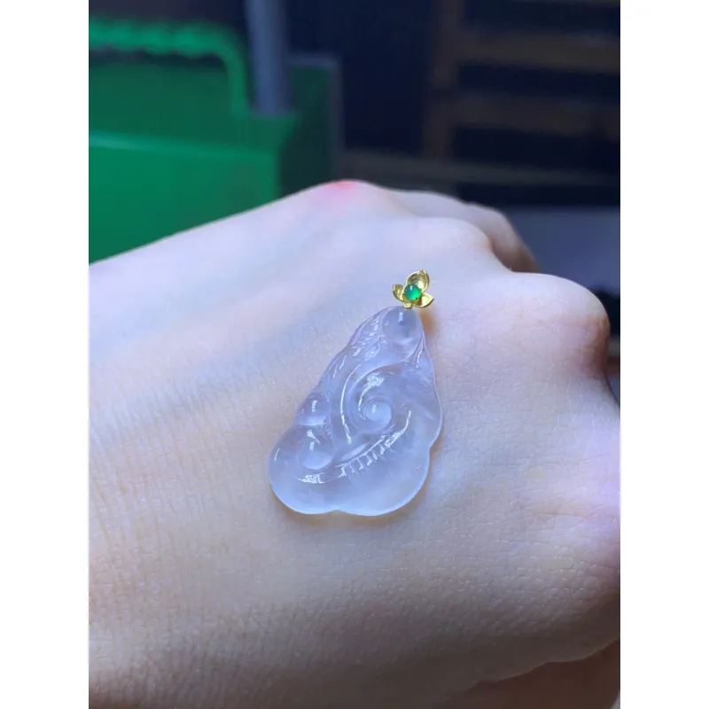 Bracelet Great Demon King Liu Yidao High Ice Jade Jadeite Pendants Unisex-3