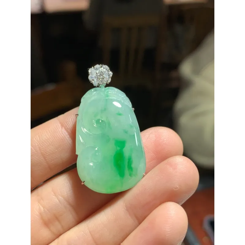 Bracelet Great Demon King Liu Yidao Ice Type Jadeite Pendants Unisex-1