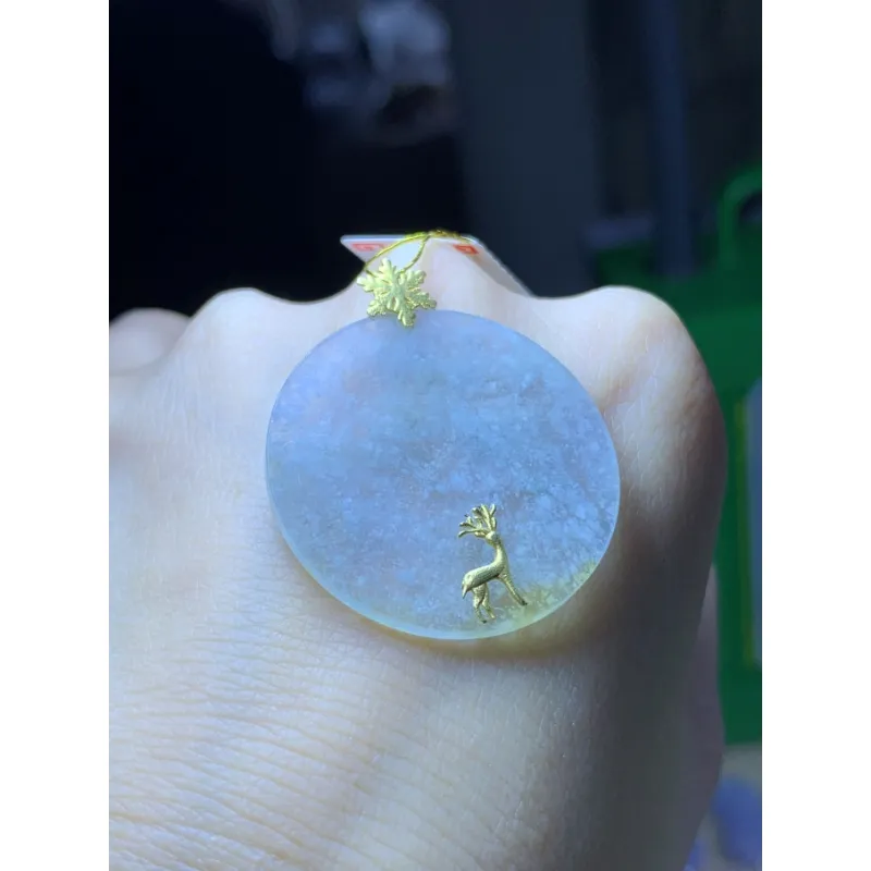 Bracelet Great Demon King Liu Yidao Ice Type Jadeite Pendants Unisex-3