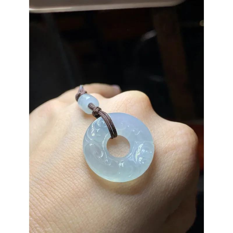 Bracelet Great Demon King Liu Yidao Ice Type Jadeite Pendants Unisex-1
