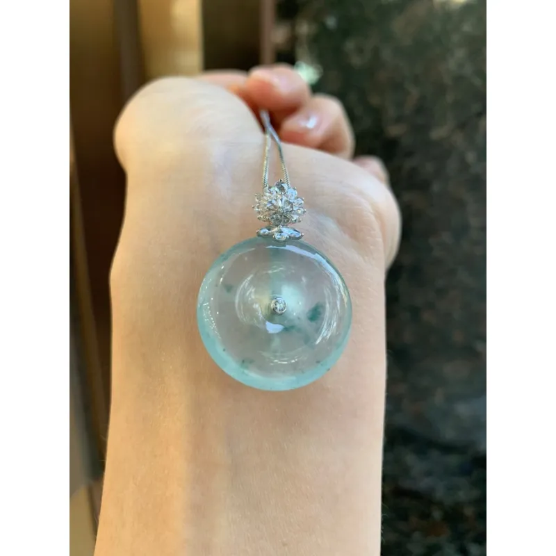 Bracelet Great Demon King Liu Yidao High Ice Jade Jadeite Pendants Unisex-5