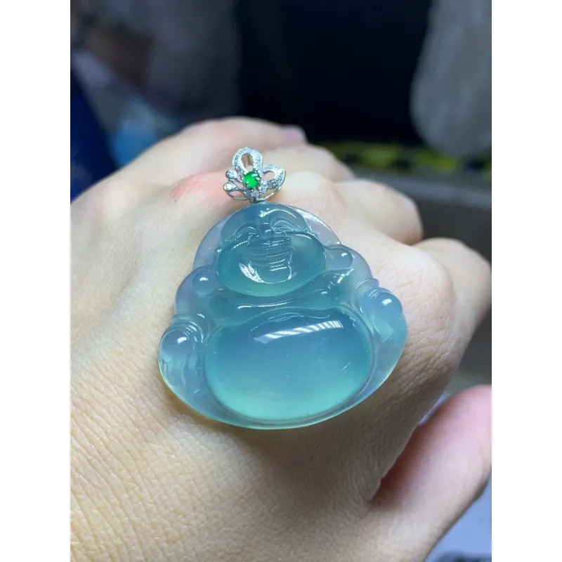 Bracelet Great Demon King Liu Yidao Ice Type Jadeite Unisex-1