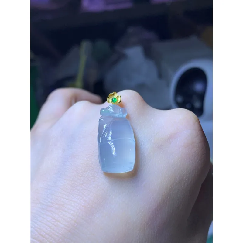 Bracelet Great Demon King Liu Yidao High Ice Jade Jadeite Pendants Unisex-4