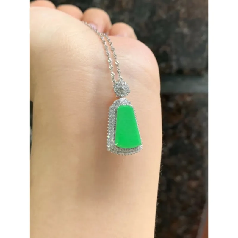 Bracelet Great Demon King Liu Yidao Ice Glutinous Jadeite Pendants Unisex-2