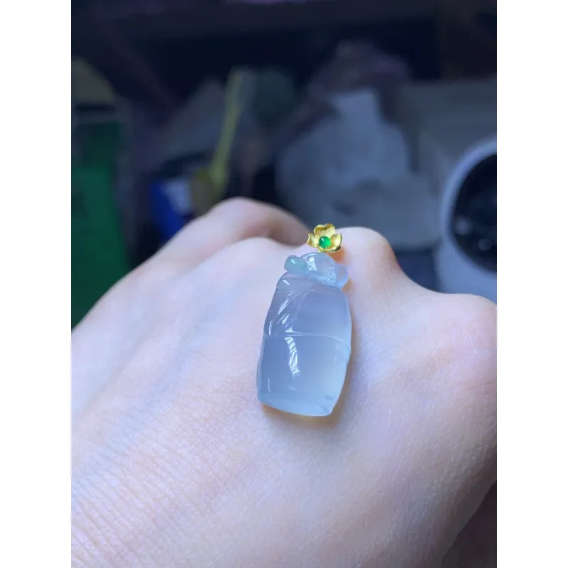 Bracelet Great Demon King Liu Yidao High Ice Jade Jadeite Pendants Unisex-3
