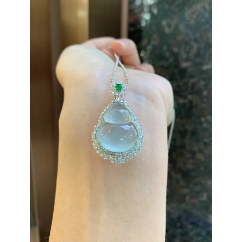 Bracelet Great Demon King Liu Yidao High Ice Jade Jadeite Pendants Unisex-3