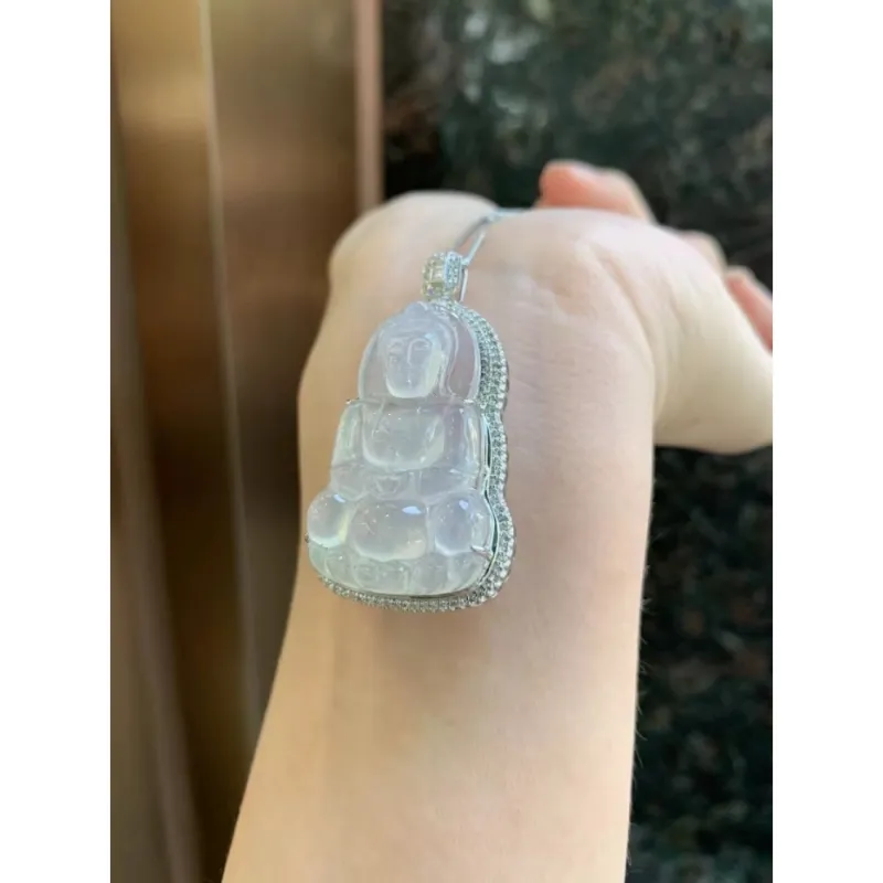 Bracelet Great Demon King Liu Yidao Ice Type Jadeite Pendants Unisex-2
