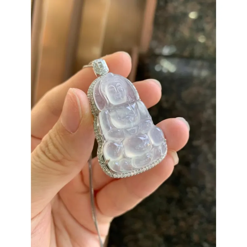 Bracelet Great Demon King Liu Yidao Ice Type Jadeite Pendants Unisex-4