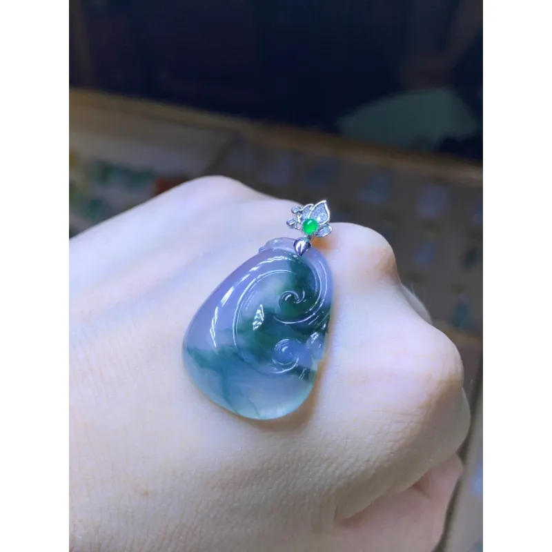 Bracelet Great Demon King Liu Yidao Ice Type Jadeite Pendants Unisex-2