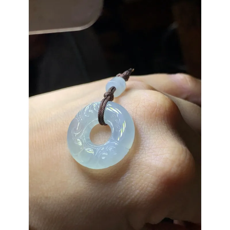 Bracelet Great Demon King Liu Yidao Ice Type Jadeite Pendants Unisex-2