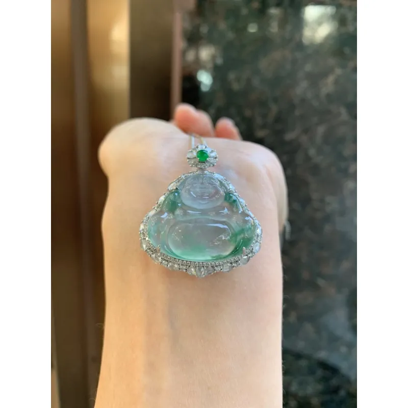 Bracelet Great Demon King Liu Yidao Glass Type Jade Jadeite Unisex-1