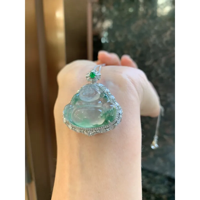 Bracelet Great Demon King Liu Yidao Glass Type Jade Jadeite Unisex-2